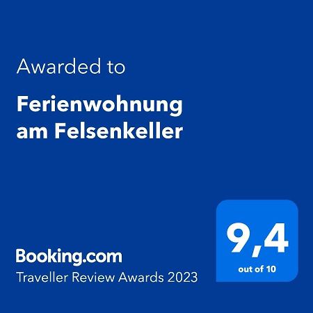 Ferienwohnung Am Felsenkeller Ebrach Kültér fotó