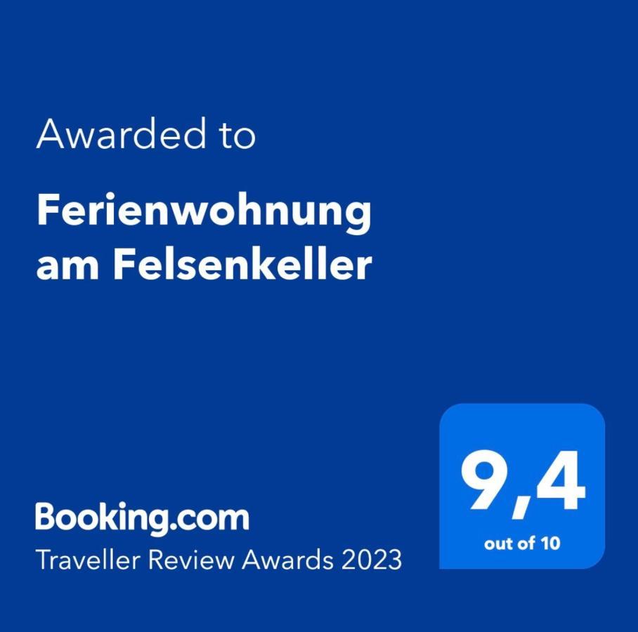 Ferienwohnung Am Felsenkeller Ebrach Kültér fotó